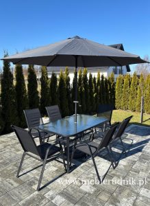 Komplety ogrodowe metalowe